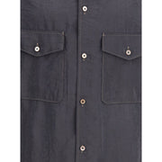 Lemaire Gray Silk Shirt