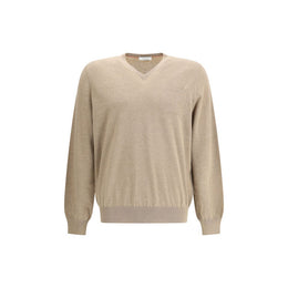 Ferragamo Beige Fleece Wool Sweatshirt