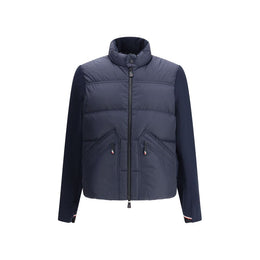 Moncler Grenoble Blue Polyester Full-Length Jacket