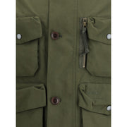 Barbour Green Polyester Shell Jacket