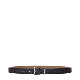 Michael Kors Gray Fabric Regular Belt