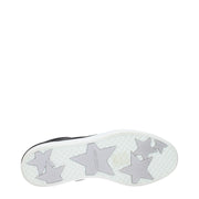 Jimmy Choo Black Leather Low Top Sneakers