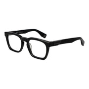 Police Black Cellulose Acetate Glasses (Frames)