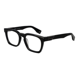 Police Black Cellulose Acetate Glasses (Frames)