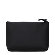 Jimmy Choo Black Satin Clutch Bag