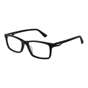 Police Black Cellulose Acetate Glasses (Frames)