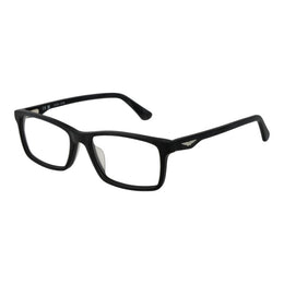 Police Black Cellulose Acetate Glasses (Frames)