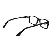 Police Black Cellulose Acetate Glasses (Frames)