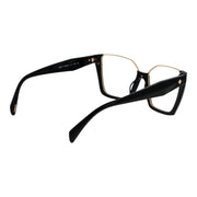 Police Black Cellulose Acetate Glasses (Frames)