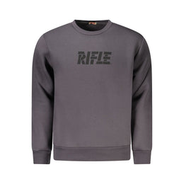 Rifle Gray Cotton Men Sweatshirt