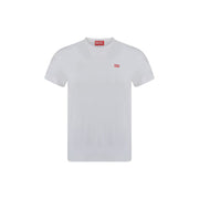 Diesel White Cotton T-Shirt