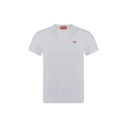 Diesel White Cotton T-Shirt