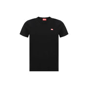 Diesel Black Cotton T-Shirt