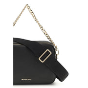Michael Kors Black Calf Leather Bos Taurus Shoulder Bag