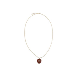 Valentino Garavani Red Brass Necklace