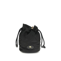 Burberry Black Nylon Backet Bag