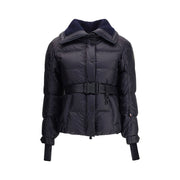 Moncler Grenoble Blue Polyamide Coat