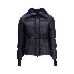 Moncler Grenoble Blue Polyamide Coat