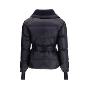 Moncler Grenoble Blue Polyamide Coat