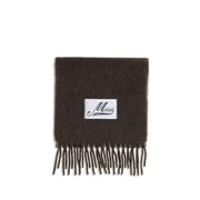 Marni Brown Wool Scarf