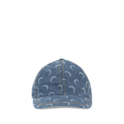 Marine Serre Light Blue Cotton Cap (Baseball Hat)