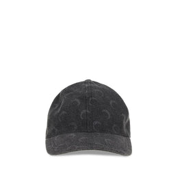 Marine Serre Gray Cotton Cap (Baseball Hat)