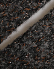 Dolce & Gabbana Gray Virgin Wool Knitted Fingerless Men Gloves