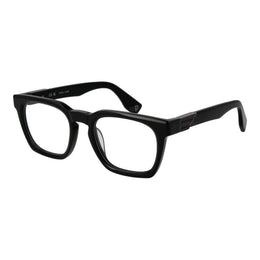 Police Black Cellulose Acetate Glasses (Frames)