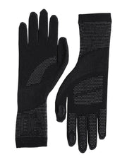 Dolce & Gabbana Black DG Logo Cotton Hands Mitten Men Gloves