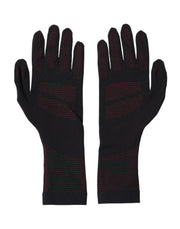 Dolce & Gabbana Black DG Logo Cotton Hands Mitten Men Gloves