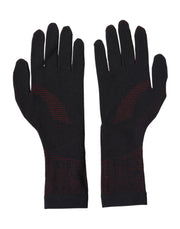 Dolce & Gabbana Black DG Logo Cotton Hands Mitten Men Gloves