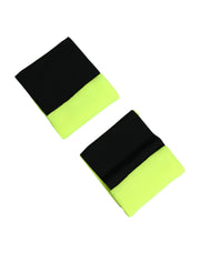 Dolce & Gabbana Yellow Green DG Logo Polyester 1 Pair  Wristband