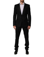 Dolce & Gabbana Black 2 Buttons Jacket Formal 2 Piece Suit