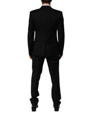 Dolce & Gabbana Black 2 Buttons Jacket Formal 2 Piece Suit