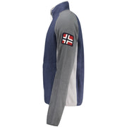 Norway 1963 Blue Polyester Men Sweater