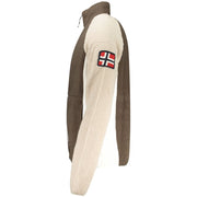 Norway 1963 Brown Polyester Men Sweater