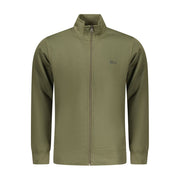 Rifle Green Cotton Men Sweater