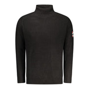 Norway 1963 Black Wool Sweater