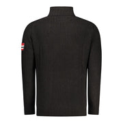 Norway 1963 Black Wool Sweater
