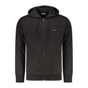 Rifle Black Cotton Sweatshirt