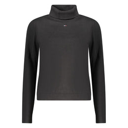 Tommy Hilfiger Black Cotton Women Sweater
