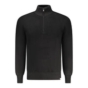 Rifle Black Nylon Sweater