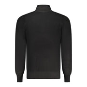 Rifle Black Nylon Sweater
