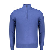 Rifle Blue Wool Men Sweater