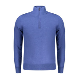 Rifle Blue Wool Men Sweater