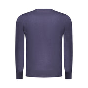 Rifle Blue Wool Men Sweater