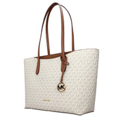 Michael Kors Beige Fabric Shoulder Bag