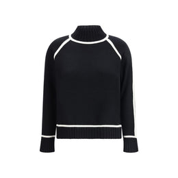 Max Mara Black Wool Turtleneck