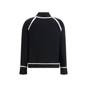 Max Mara Black Wool Turtleneck