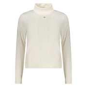 Tommy Hilfiger White Cotton Women Sweater